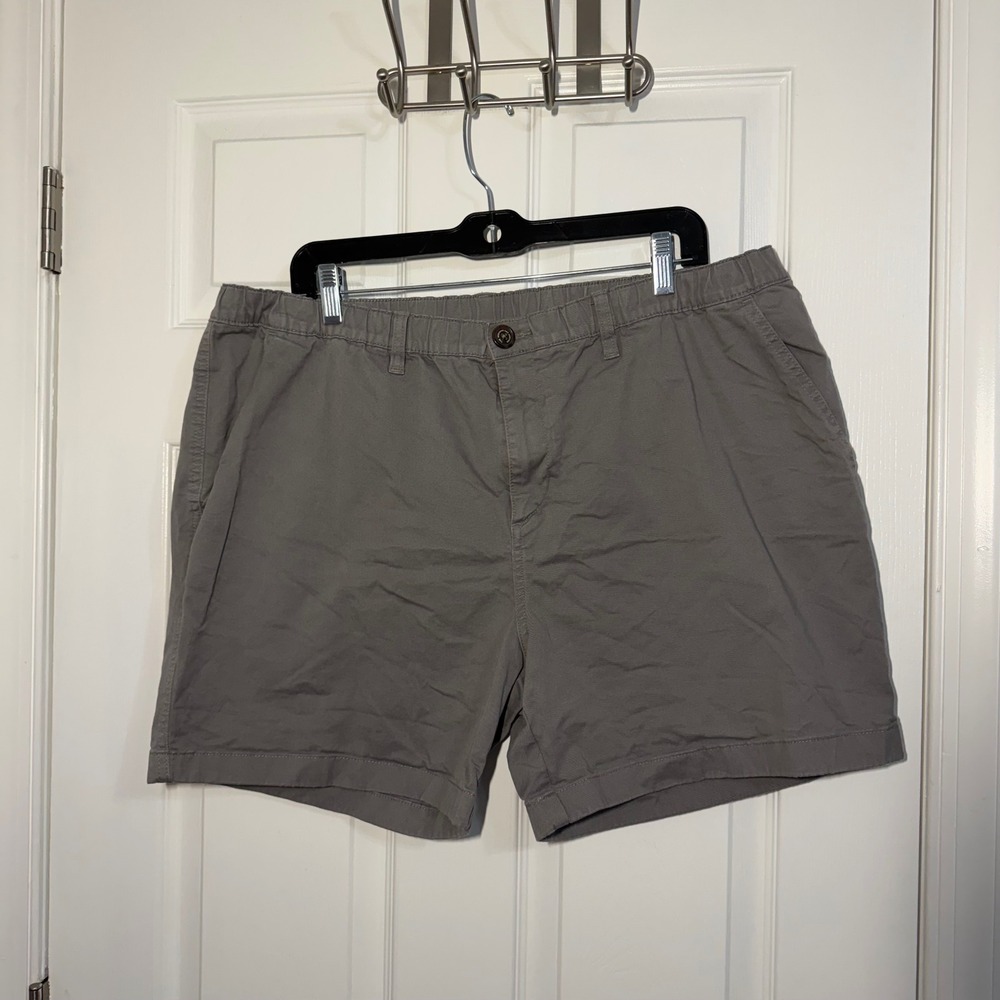 Chubbies The Originals Shorts Mens XXL Grey 5.5 Inseam Elastic Waist Stretch